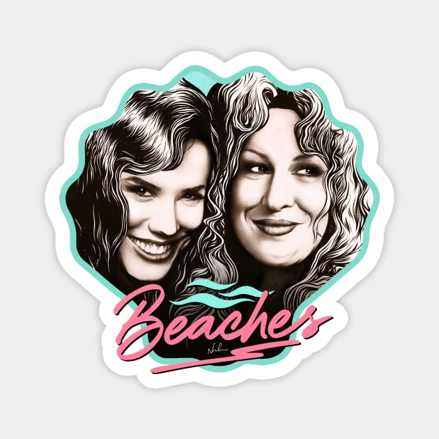 BEACHES Magnet by nordacious