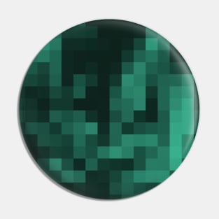 Pixels - teal Pin