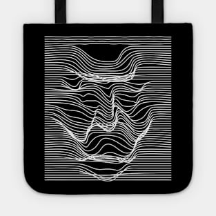 face geometric lines Tote