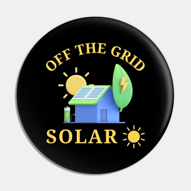 Off The Grid Solar Pin by CleanPower