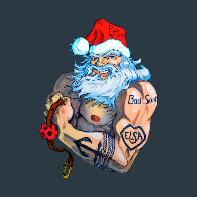 bad santa by DiWighte