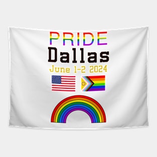 Pride Dallas USA 2024 Tapestry