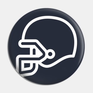 American football helmet Pin