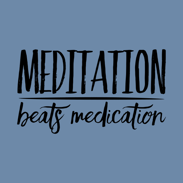 Meditation Beats Medication by hobrath