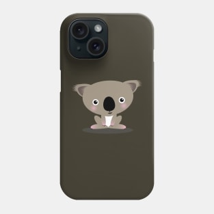 Kawaii Koala Illustration Phone Case