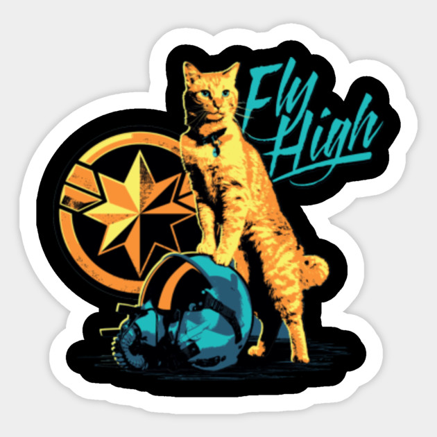 Captain Marvel Goose The Flerken Cat Fly High Goose The Flerken