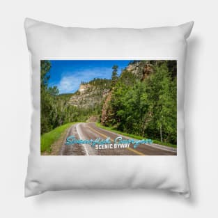 Spearfish Canyon Scenic Byway Pillow