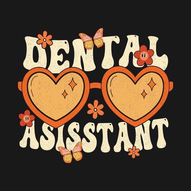 Groovy In My Dental Assistant Era Funny Dental Assistant by larfly