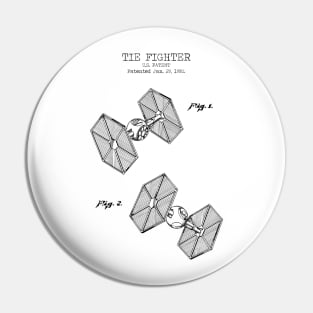 TIE FIGHTER patent Pin