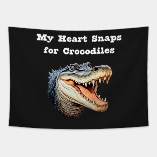 Australian Salt Water Crocodile Tapestry