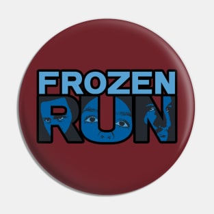 Frozen Run - Logo Pin