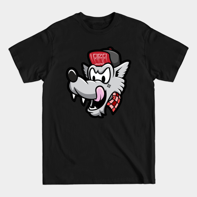 Disover New School Lobo - Wolf - T-Shirt