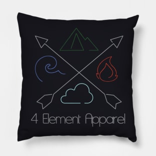 4 Element Logo Pillow