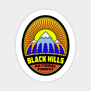 Black Hills National Forest South Dakota Wyoming Hike Hiking Magnet