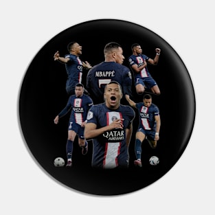 Kylian Mbappe Vintage Pin