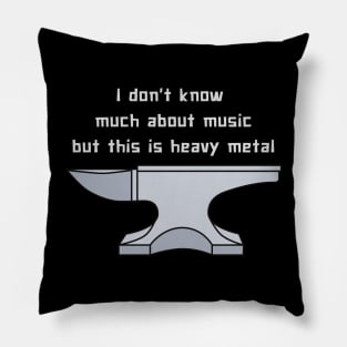 Heavy Metal Music Pillow