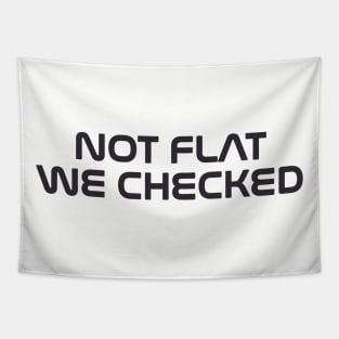 NASA Not flat we checked Tapestry