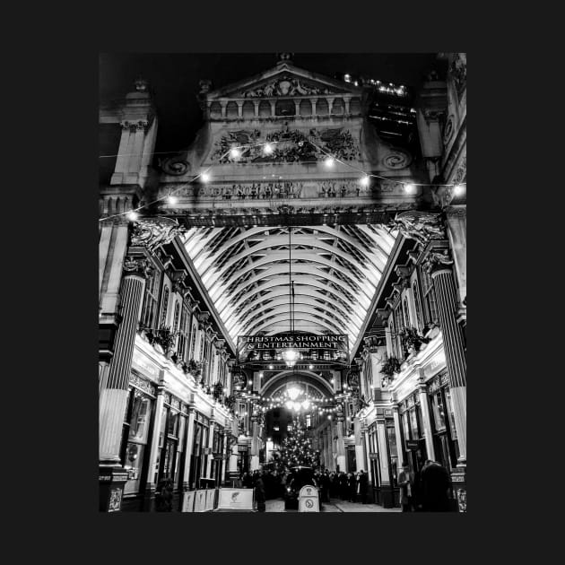 Leadenhall Market Black and White by gracethescene