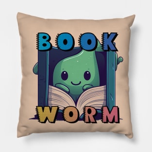 Book Worm Pillow