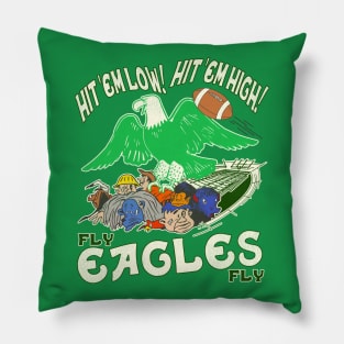 Hit'em Low! Hit'em High! Pillow