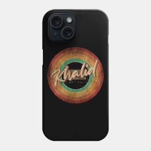 Khalid Vintage Circle Art Phone Case