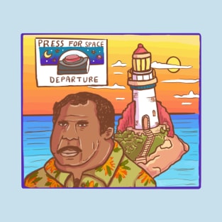 Stanley Hudson & his decommissioned lighthouse T-Shirt