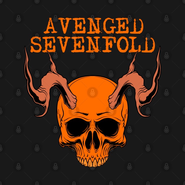 avenged demon skull by TOSSS LAB ILLUSTRATION