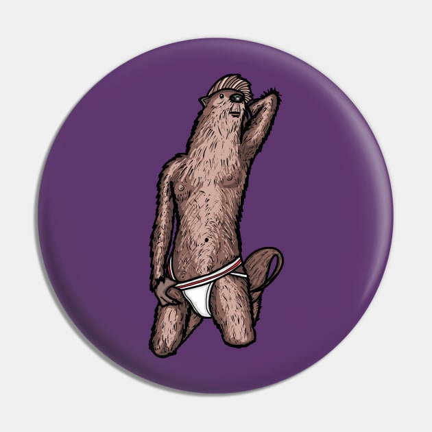 ISO Significant Otter Pin by COLORaQUEEN