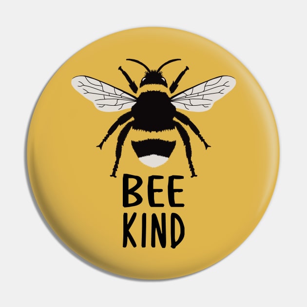 Bee Kind Pin by GeoCreate