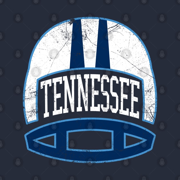 Tennessee Retro Helmet - Navy by KFig21