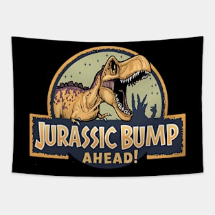 Jurassic Bump Ahead Tapestry