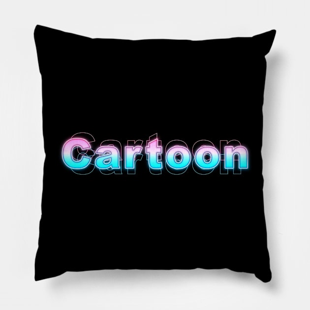 Cartoon Pillow by Sanzida Design