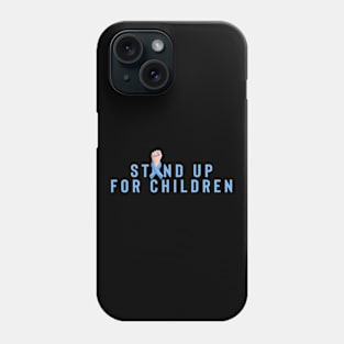 Child Abuse Prevention Awareness Month Blue Ribbon gift idea Phone Case