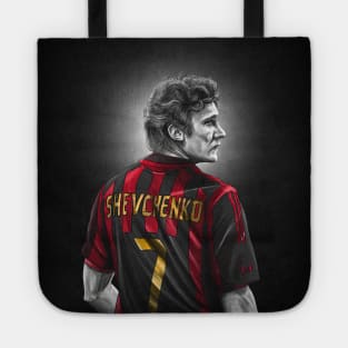 Andriy Shevchenko - AC Milan Football Artwork Tote