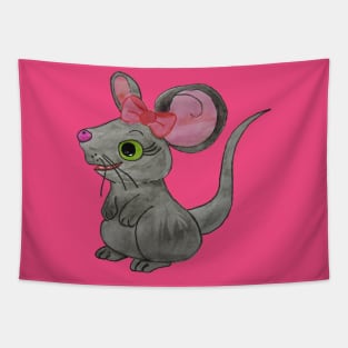 The Cute Little Mouse Tapestry