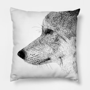 Wolf Pillow