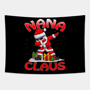 Nana Santa Claus Christmas Matching Costume Tapestry