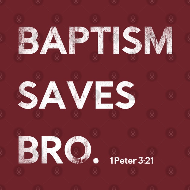 Baptism Saves Bro. 1 Peter 3:21 by Lemon Creek Press