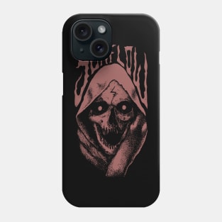 sunflow dark art skull halloween Phone Case