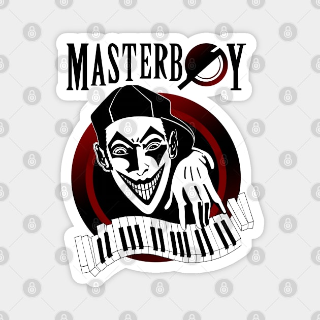 Masterboy - Dance 90's red black collector edition Magnet by BACK TO THE 90´S