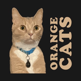 One Brain Cell - Orange Cat T-Shirt