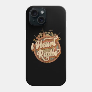 Tshirt Music Designs Vintage Retro - i heart Radio Phone Case