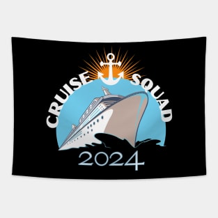 Cruise Squad 2024 Tapestry