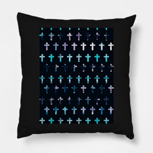 Mini Jellyfish Crosses Pillow