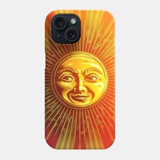 SUN FACE Phone Case