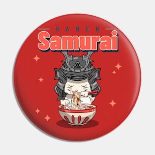 Ramen Samurai Pin