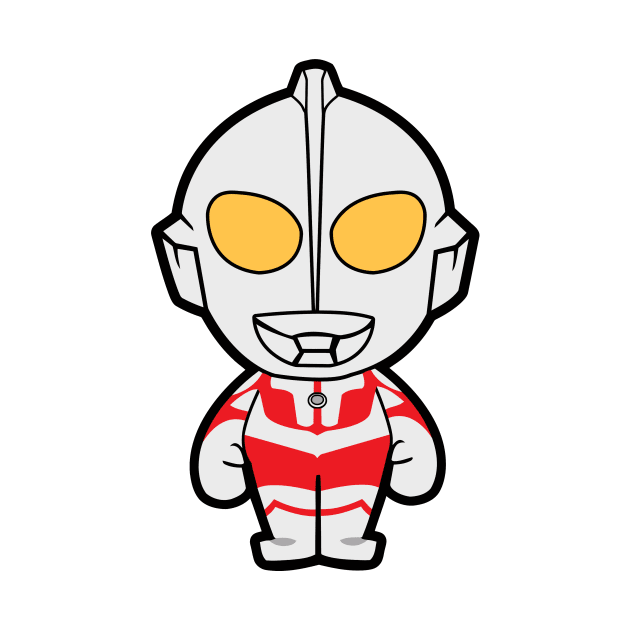 Ultraman Chibi by untitleddada