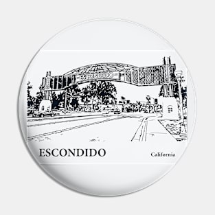 Escondido - California Pin