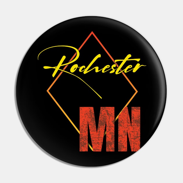 Rochester Mn Pin by TeeText