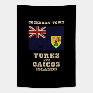 Flag of Turks and Caicos Islands Tapestry